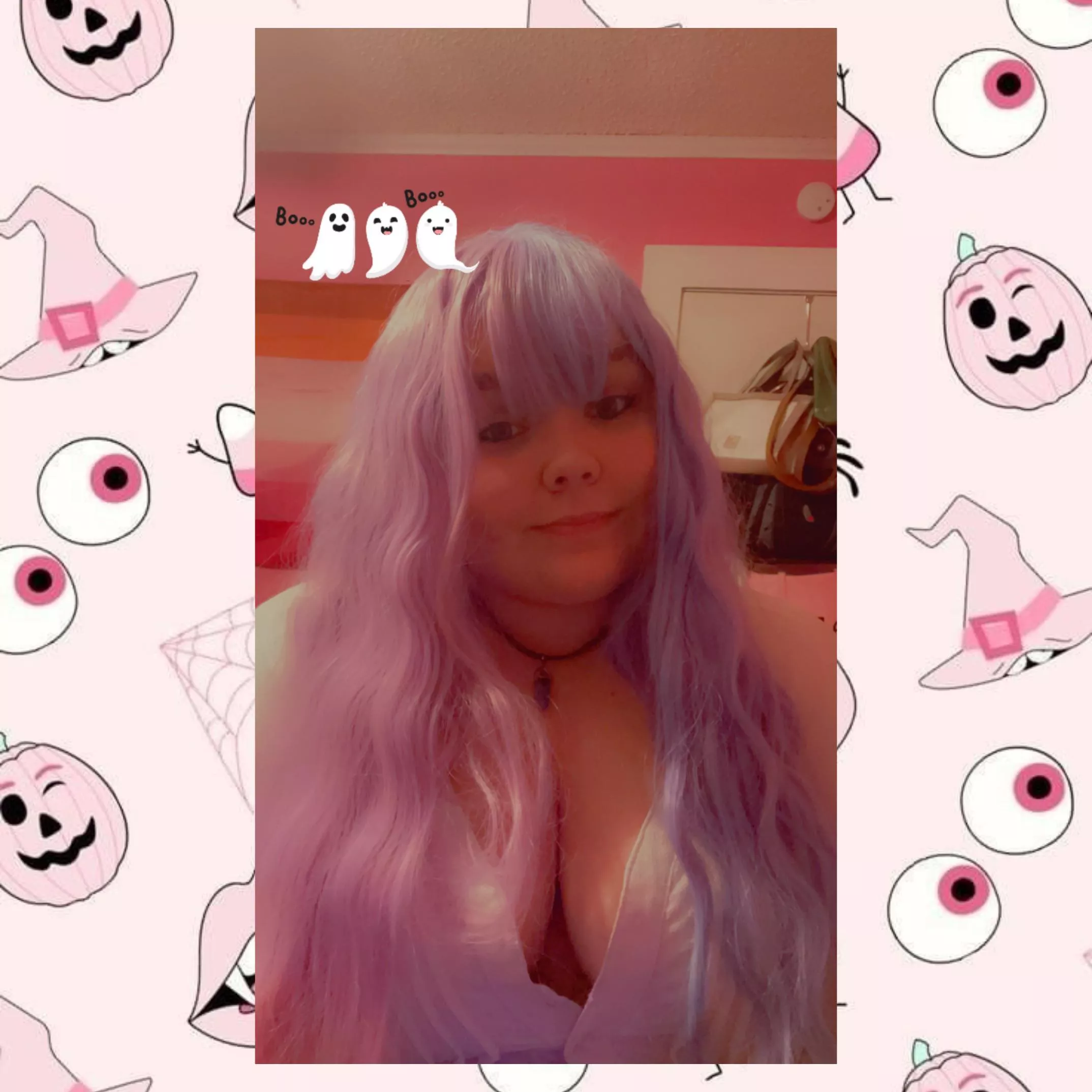 just a spooky girl in a spooky world