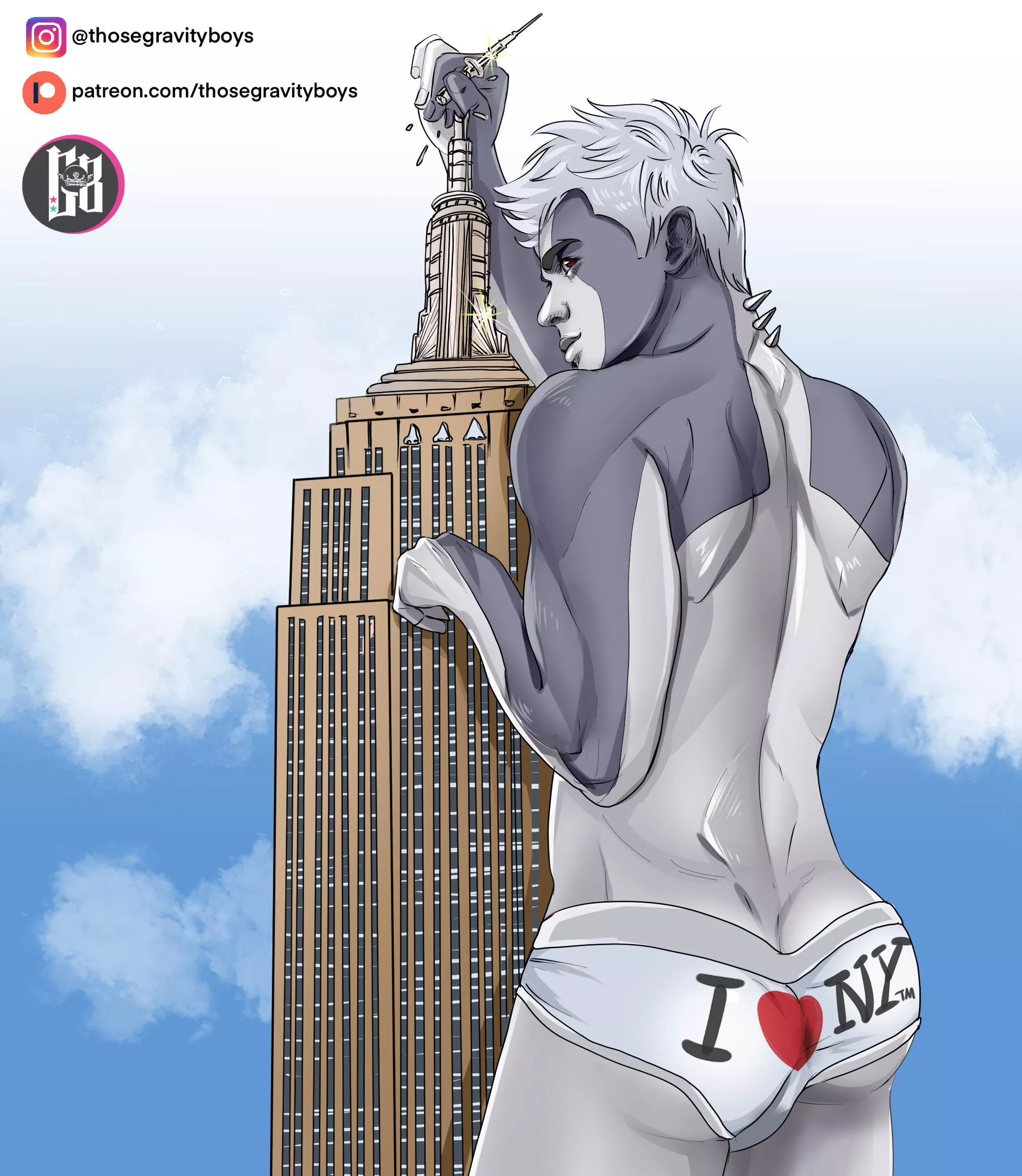 Look at the size of Paxton’s…😍 (Gravity Boys links in comments)