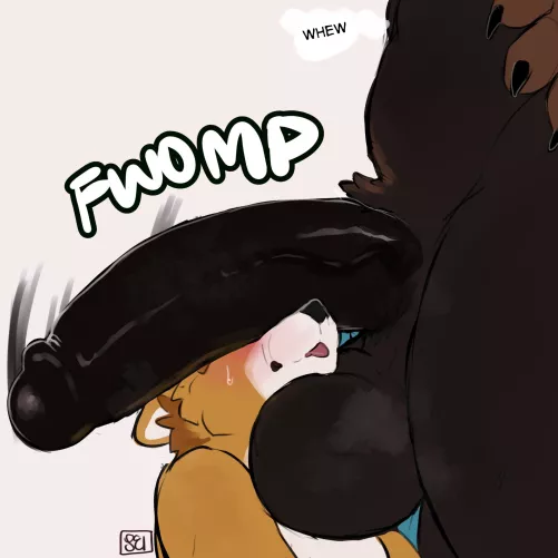 Meat to the face (seibear)