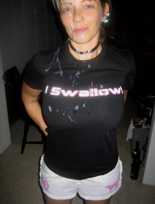 Miss Sweeney takes a load 😋