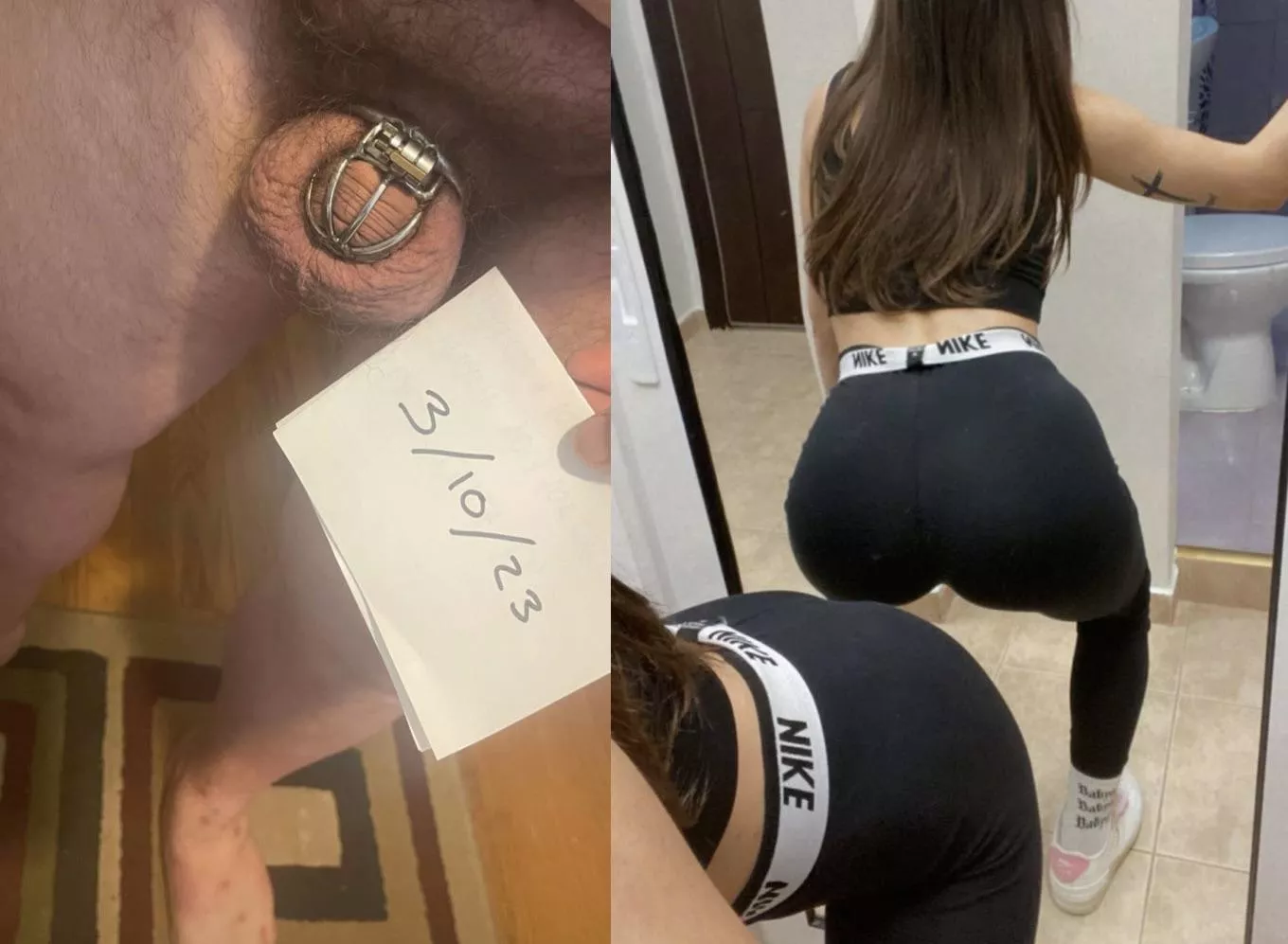 My new slave 😼🔐