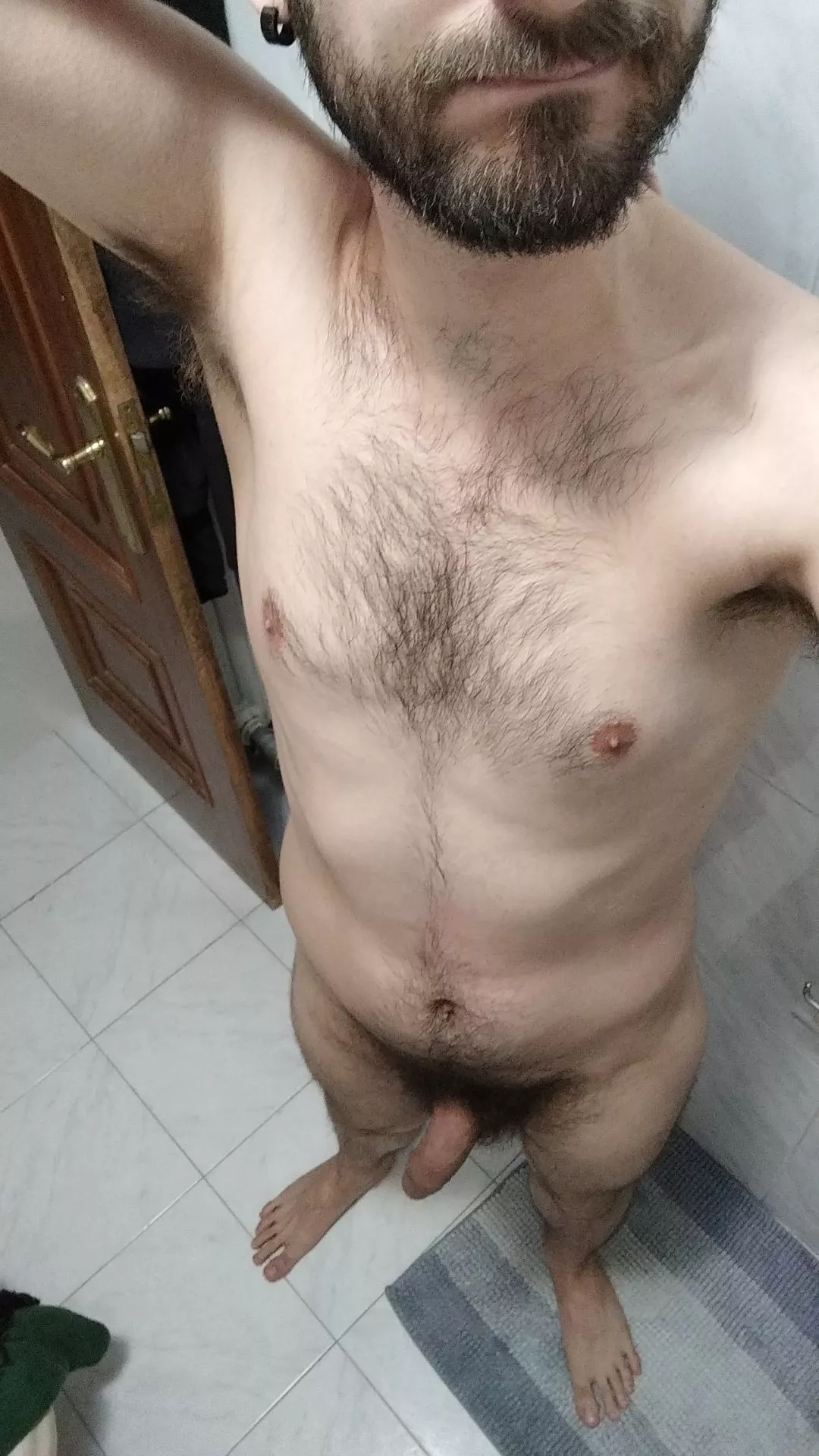 Spanish otter just before the shower