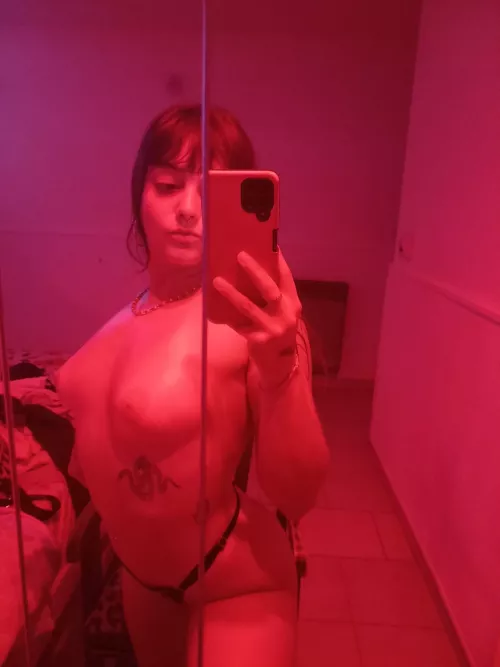 Stare at my horny tits ;)