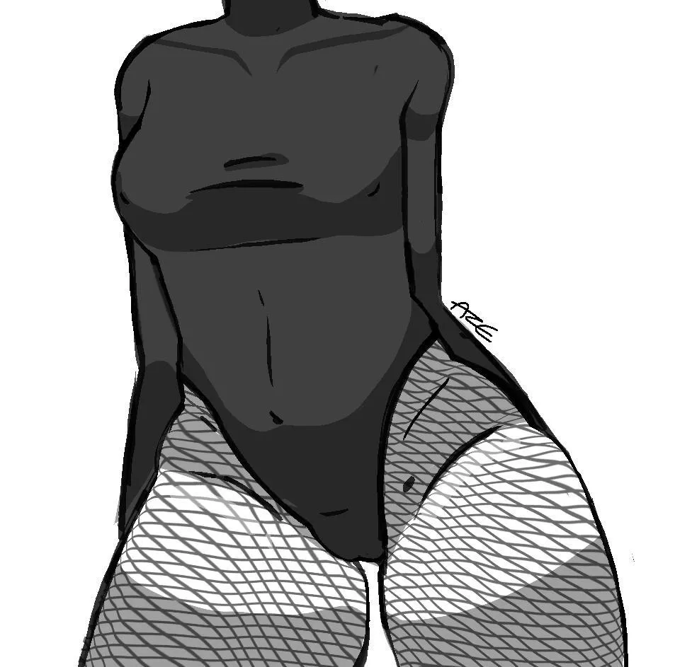 Thighs in tights by me