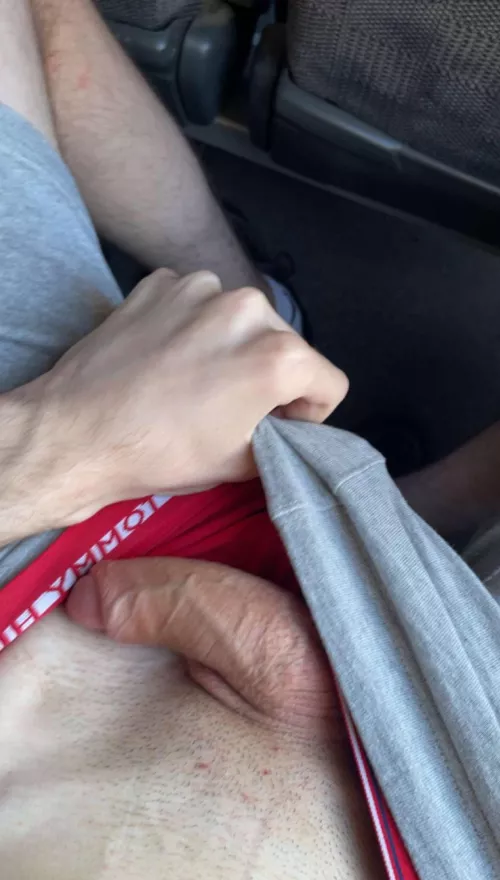usual bus ride as a horny teen