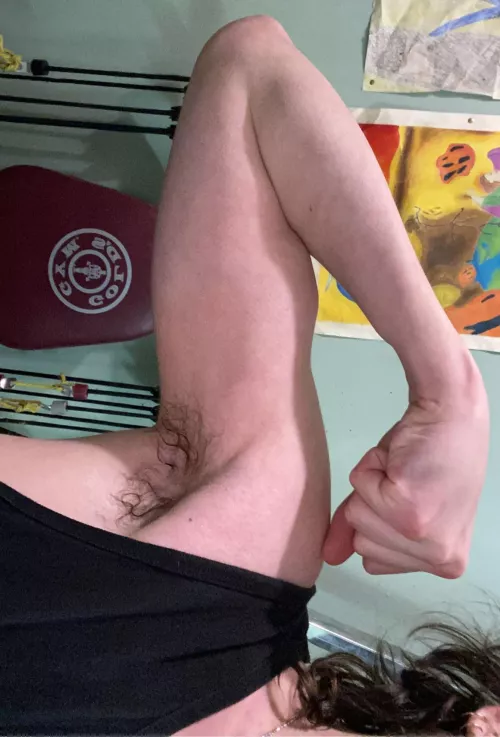 18 old pic* after workout