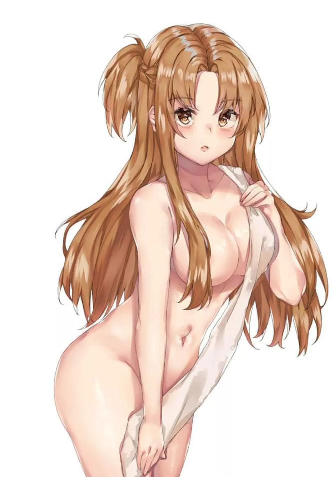 Asuna out of the bath