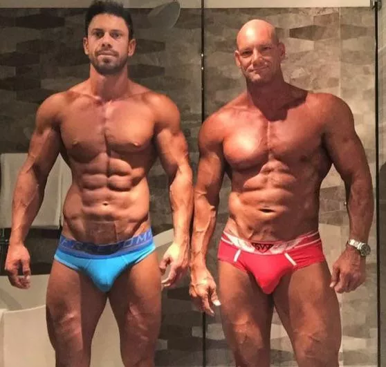 “Aussie muscle , Anthony & Chris” …