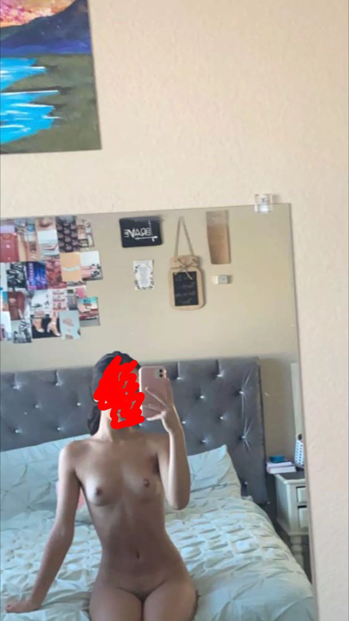 F(18) 5’3 105. Face reveal?