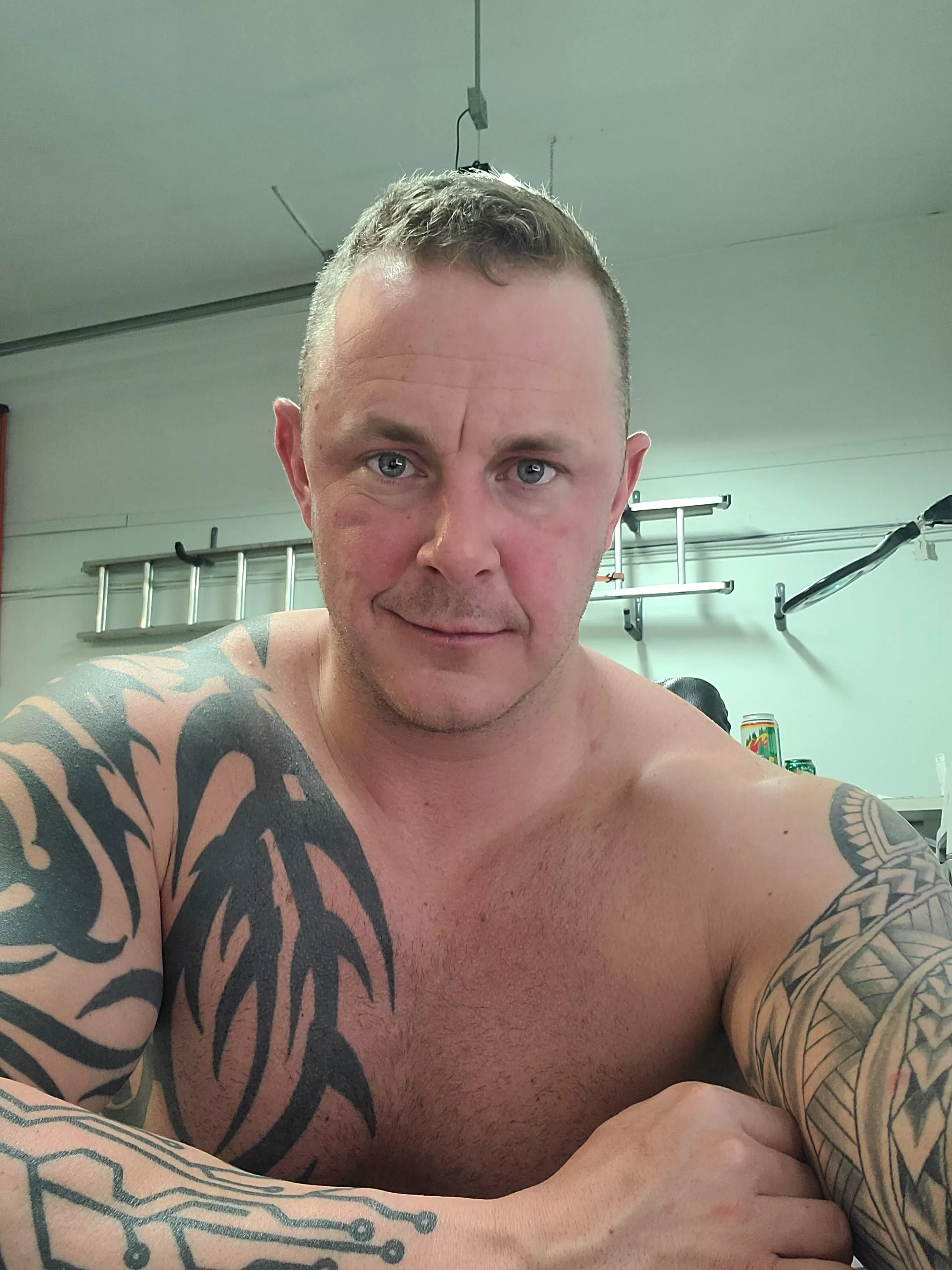 Feel like a forklift ran my ass over, sore AF.