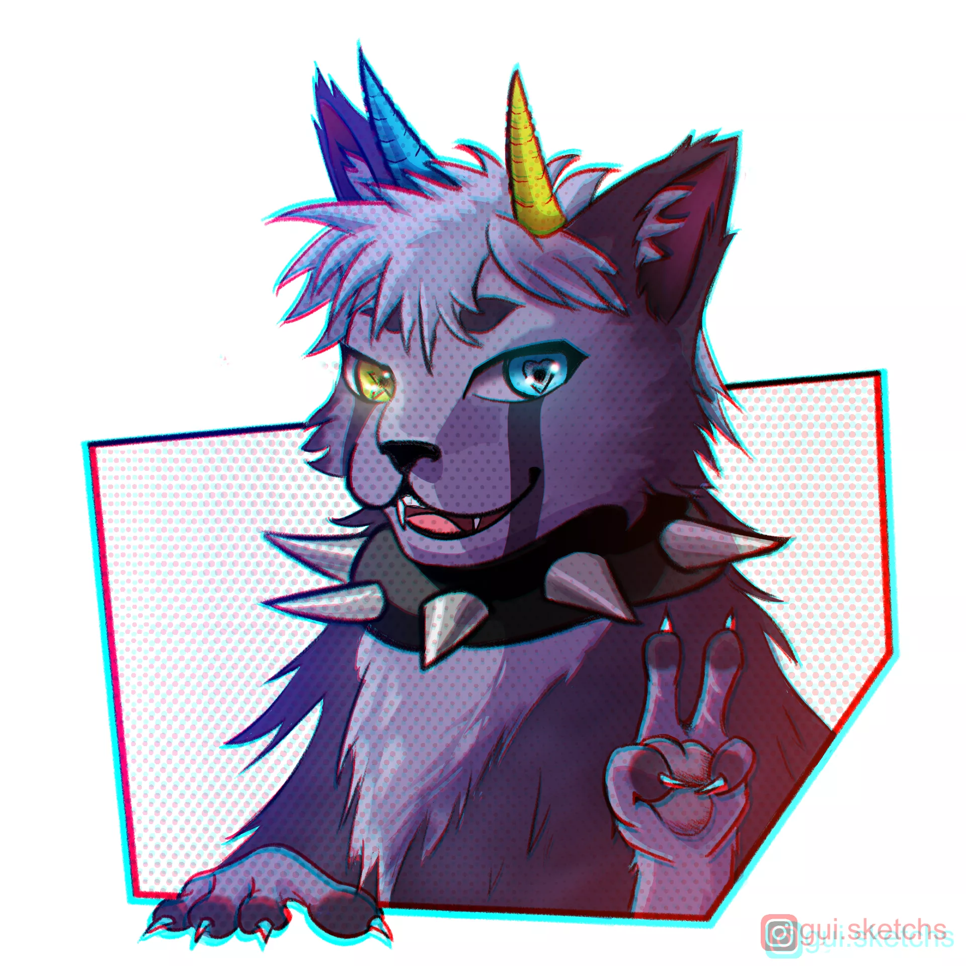 Finished bust comm i did ! (By me)