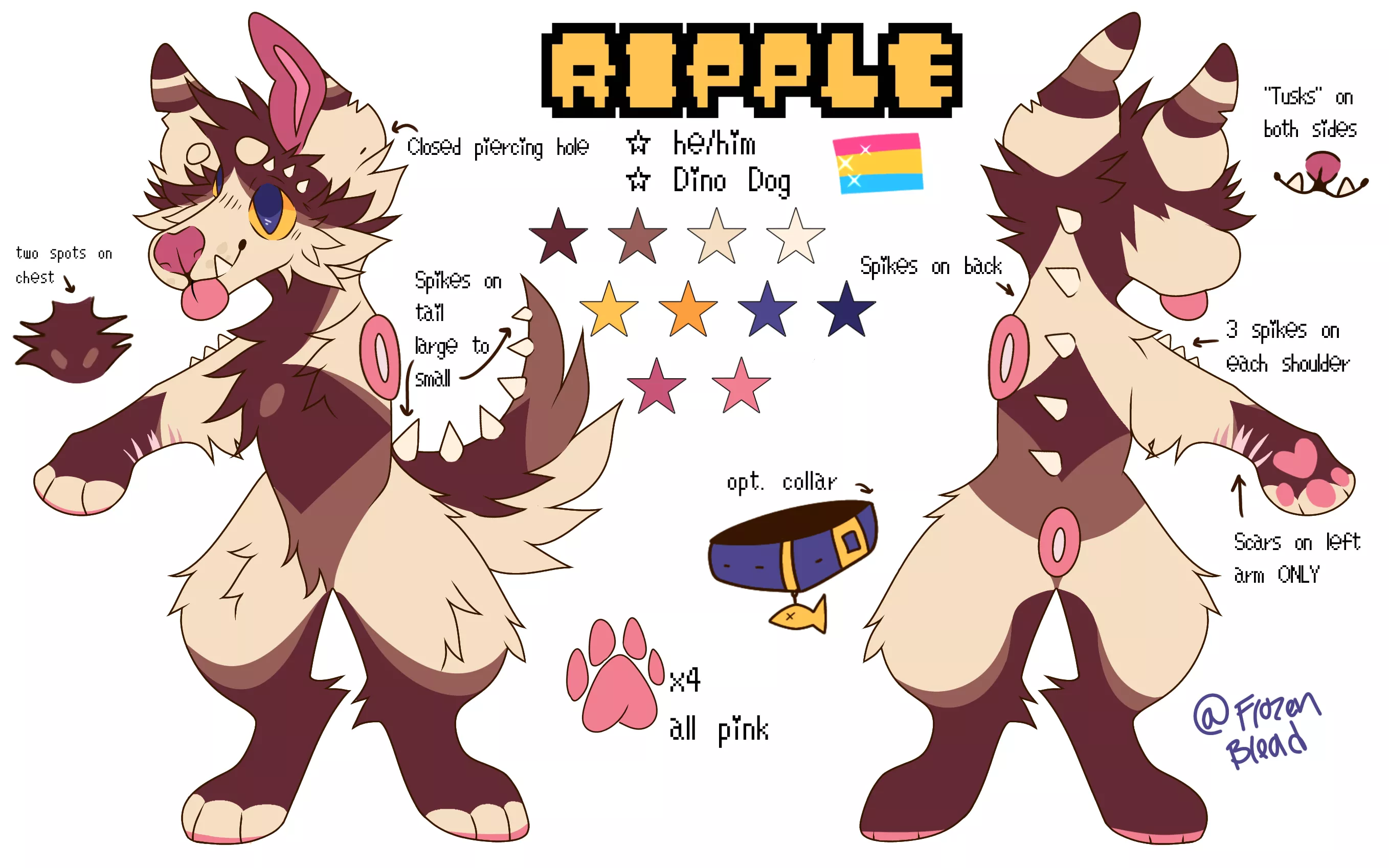 Fursona ref 😭😭 this took too long