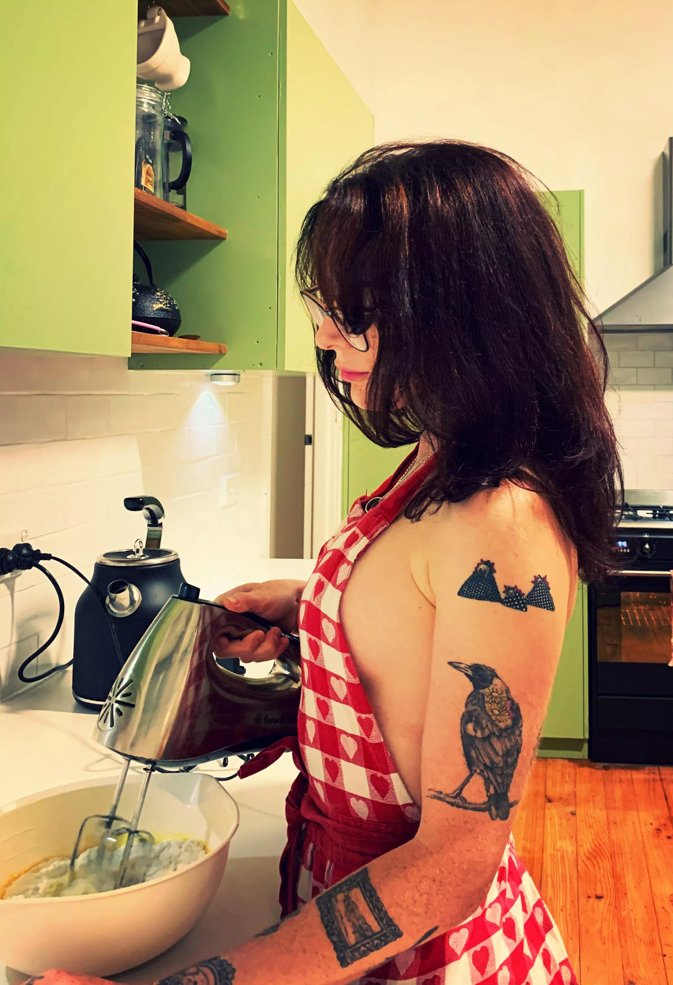 Getting mildly spicy in the kitchen [F] 37