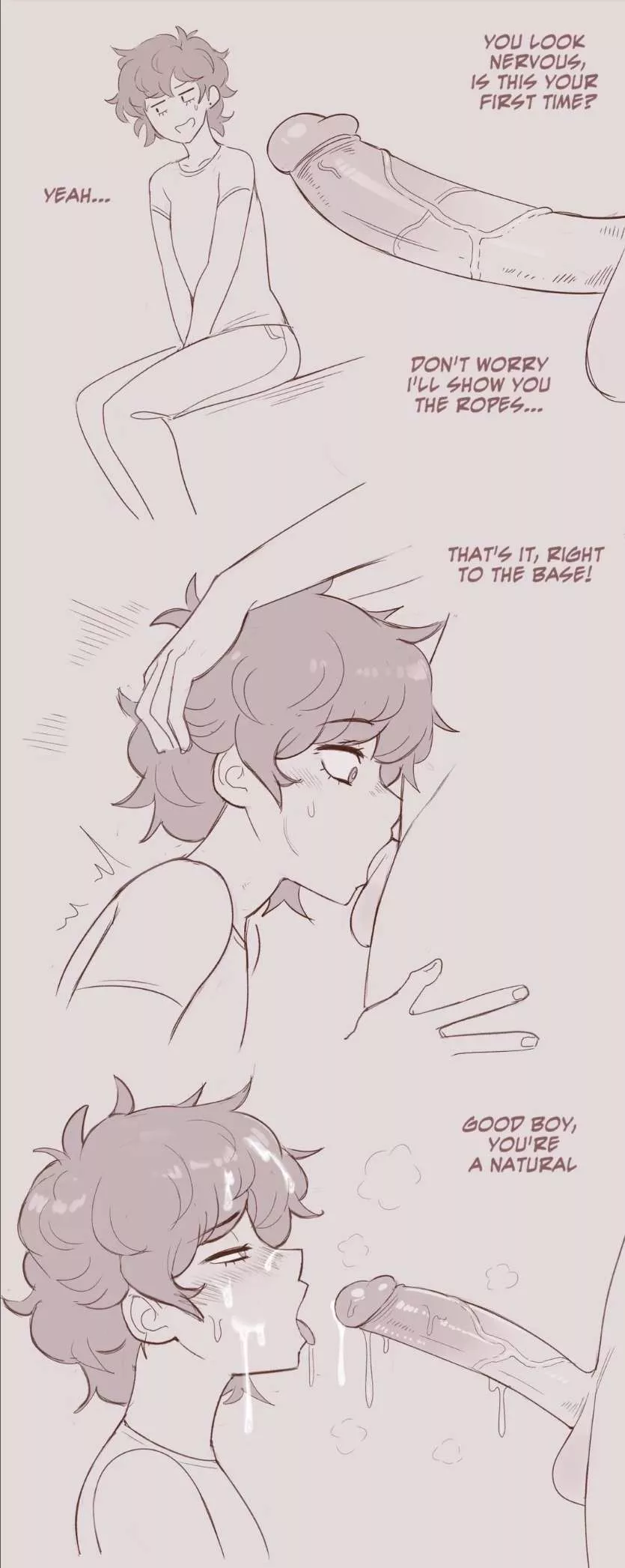 gotta get someone like him for your first time 🙏 (dross)