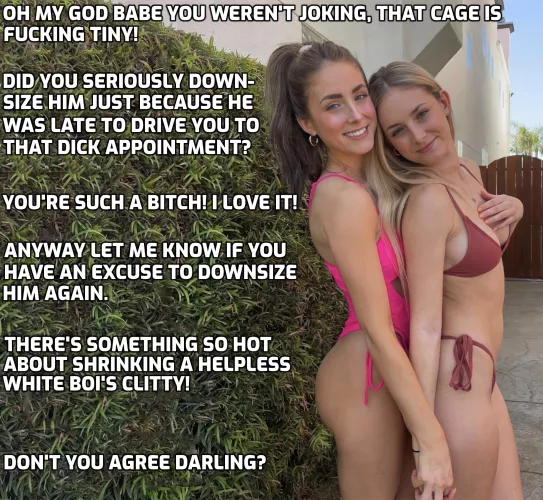 Her friends are just as bad as her.