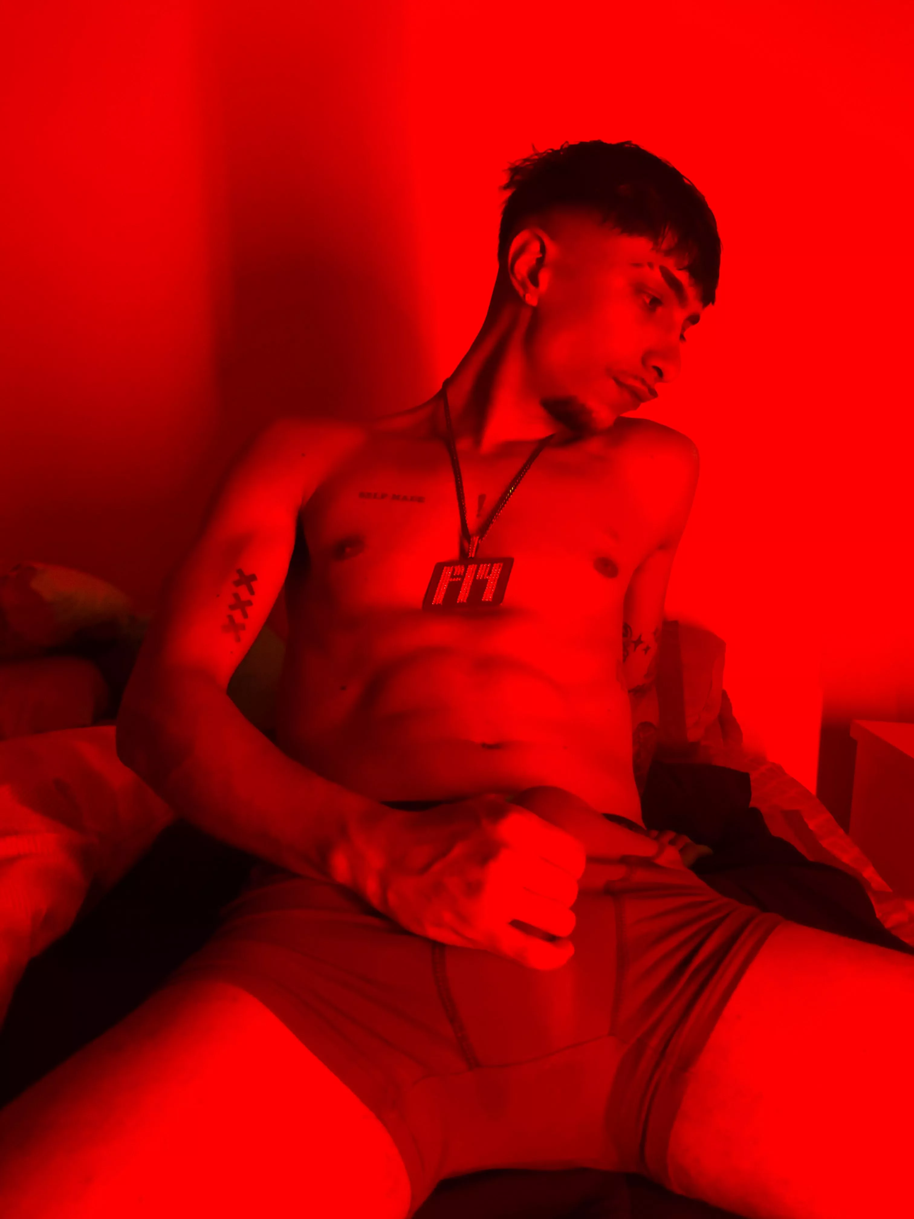 I grab my dick so you can see the size is good (22)