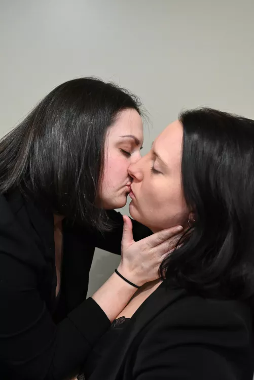 I melt a little when she kisses me