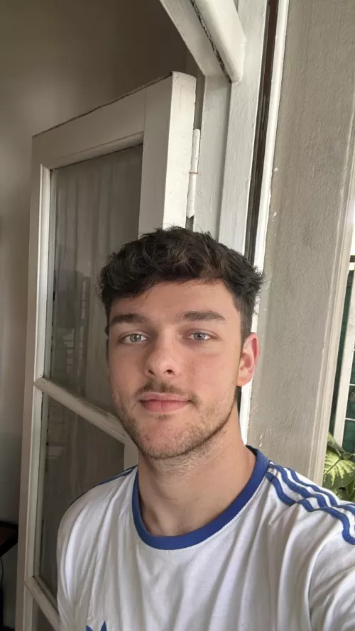 I wish I could grow a thick moustache