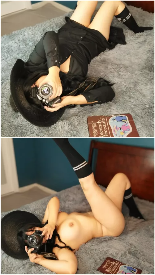 Lydia from Beetlejuice does a Cute mode Slut mode