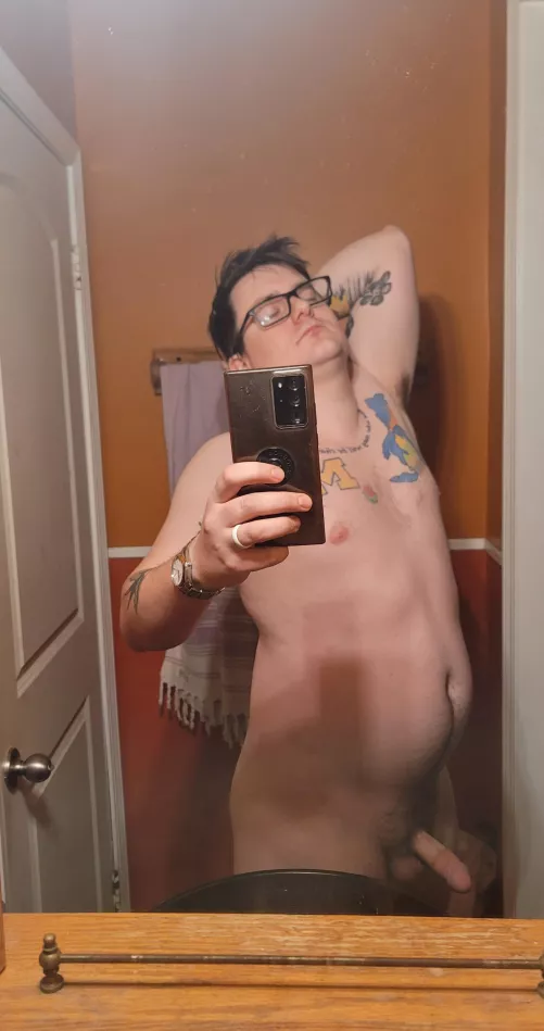 Nothing like a good stretch after work