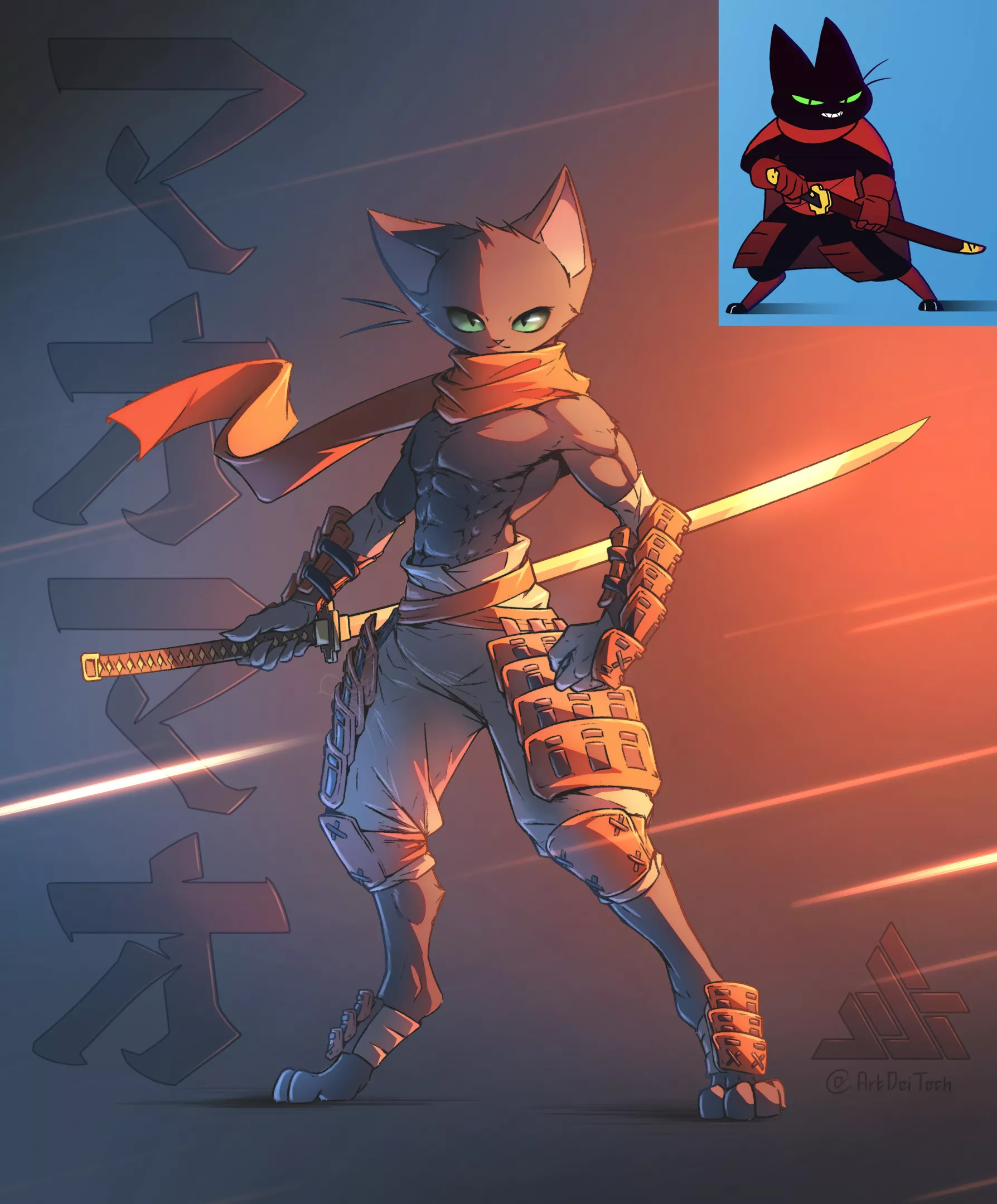 [OC] Mao Mao, anime-style fanart drawn by me!