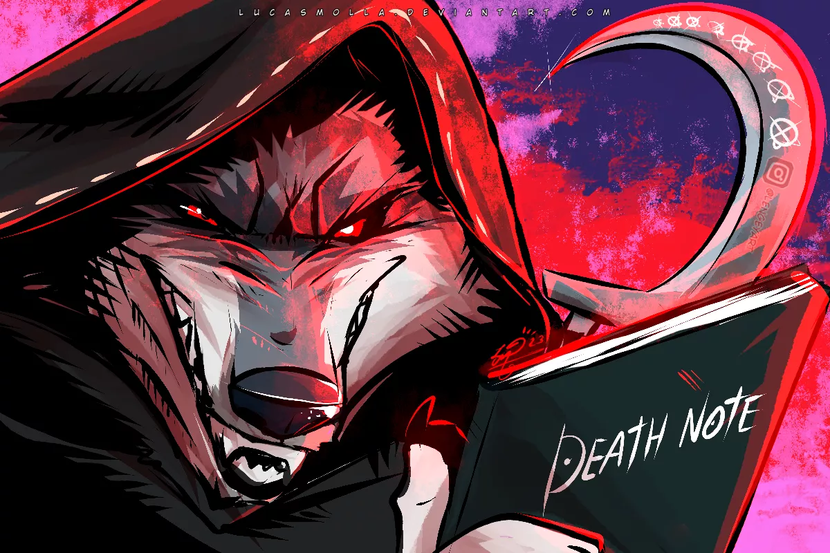 Puss in Boots 2 - DEATH NOTE (fanart by Lengey)