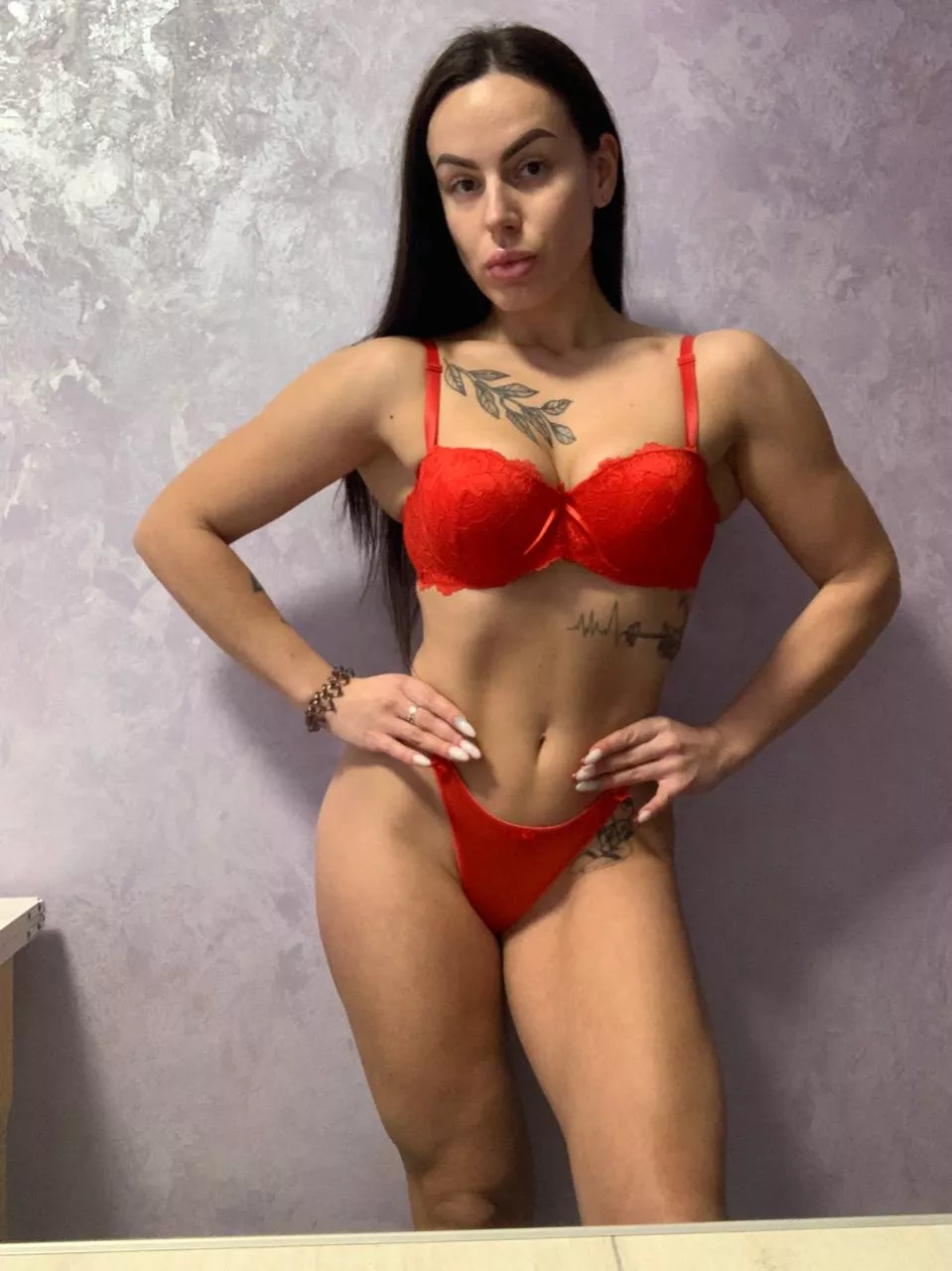 red is the color of passion. I really like him