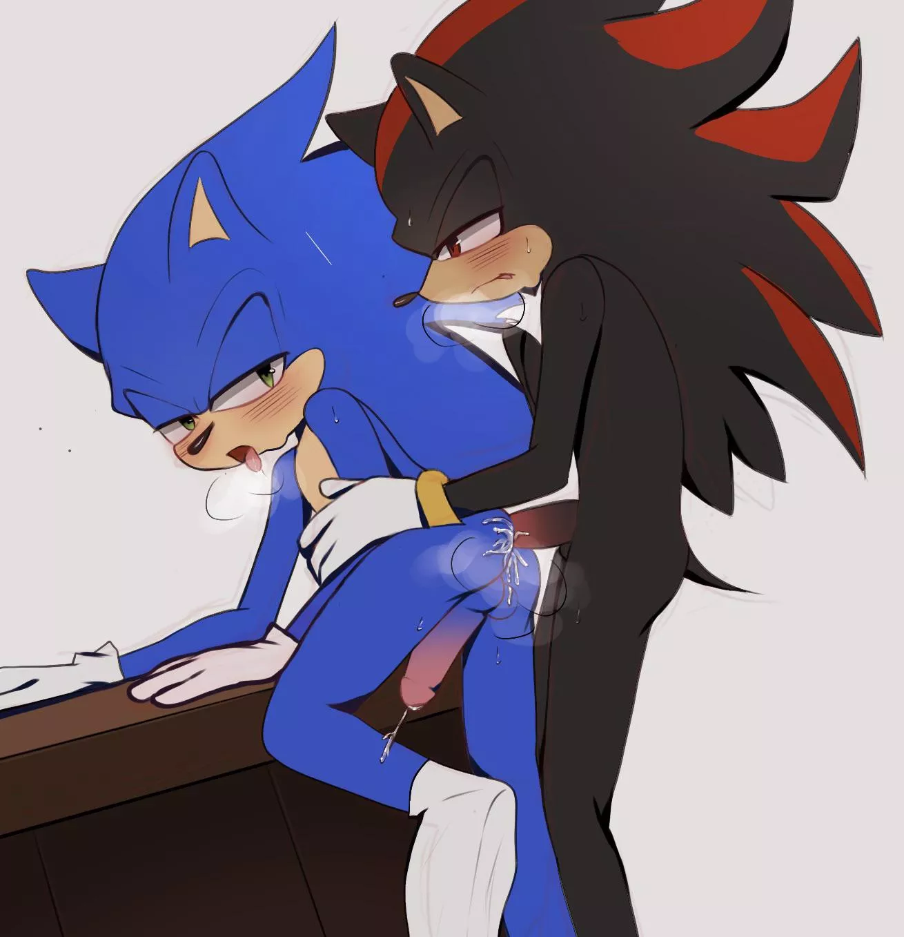 shadow and sonic flat sketch commission for someone on reddit, I still have some slots open, more info in comments (rorocaam on twitter)