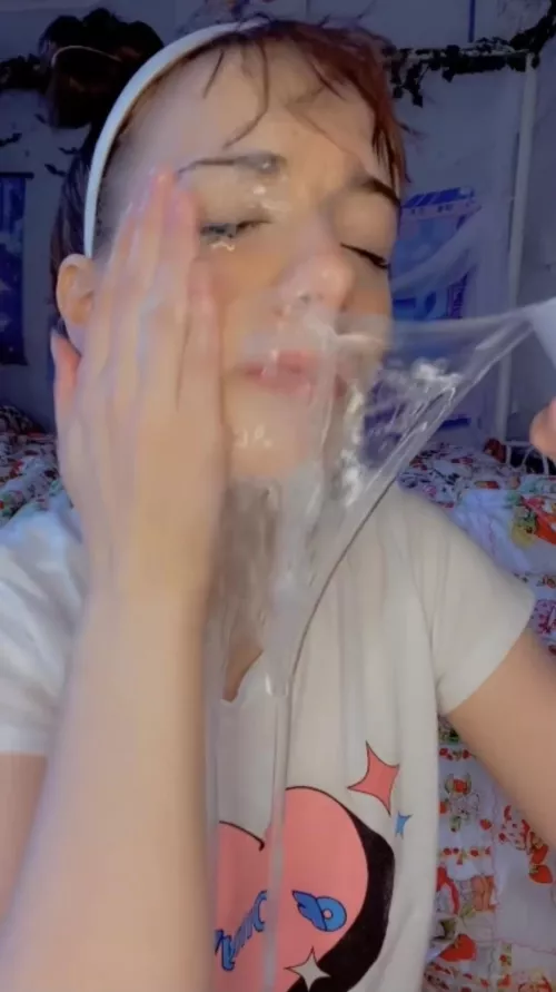 Sooo much spit 🤤♥️