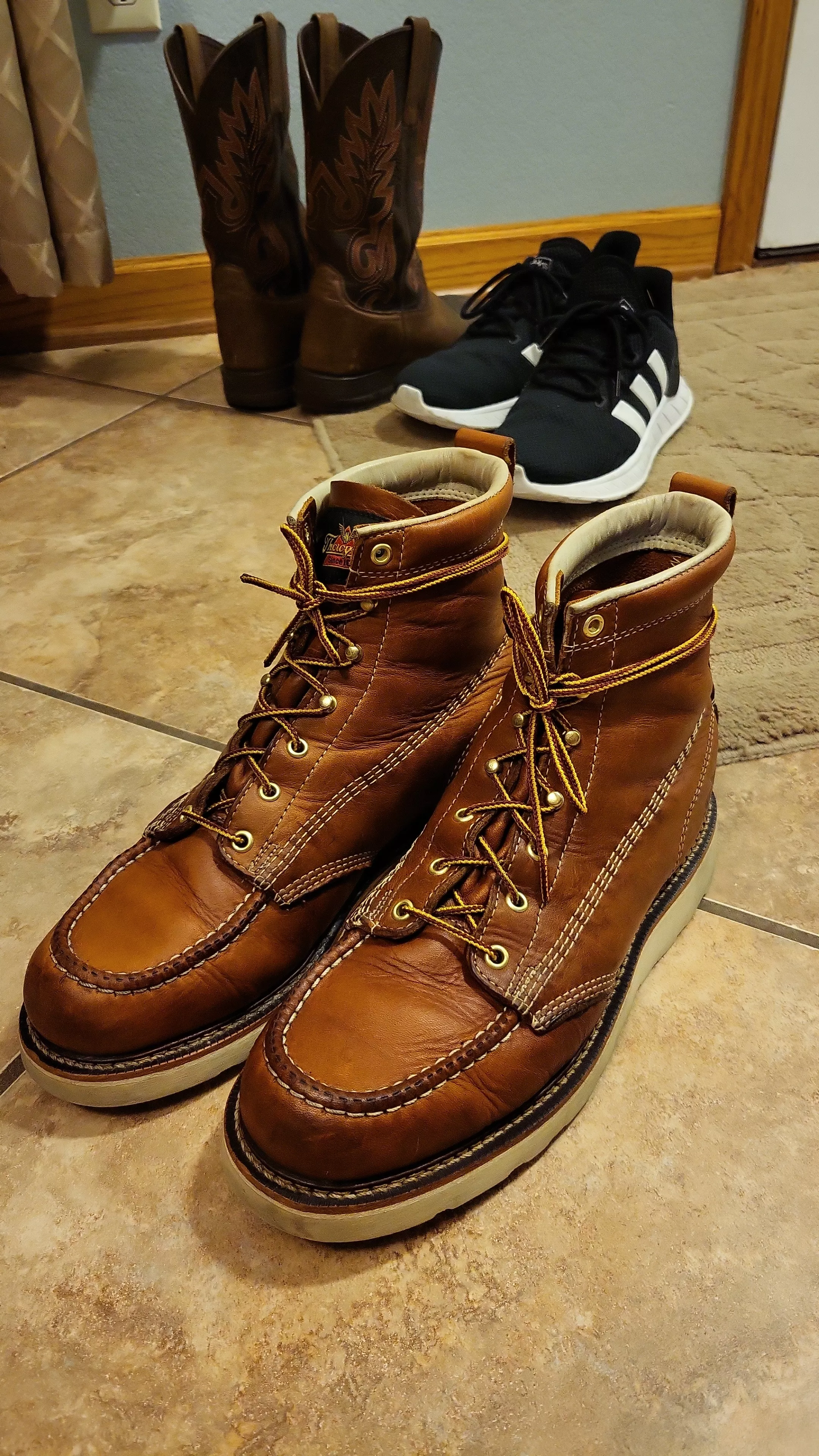 Starting to break in nicely now