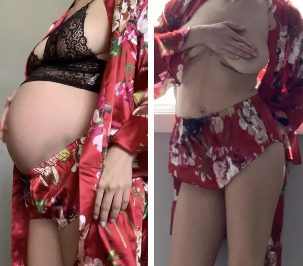 Starting to miss being pregnant! 😭😇