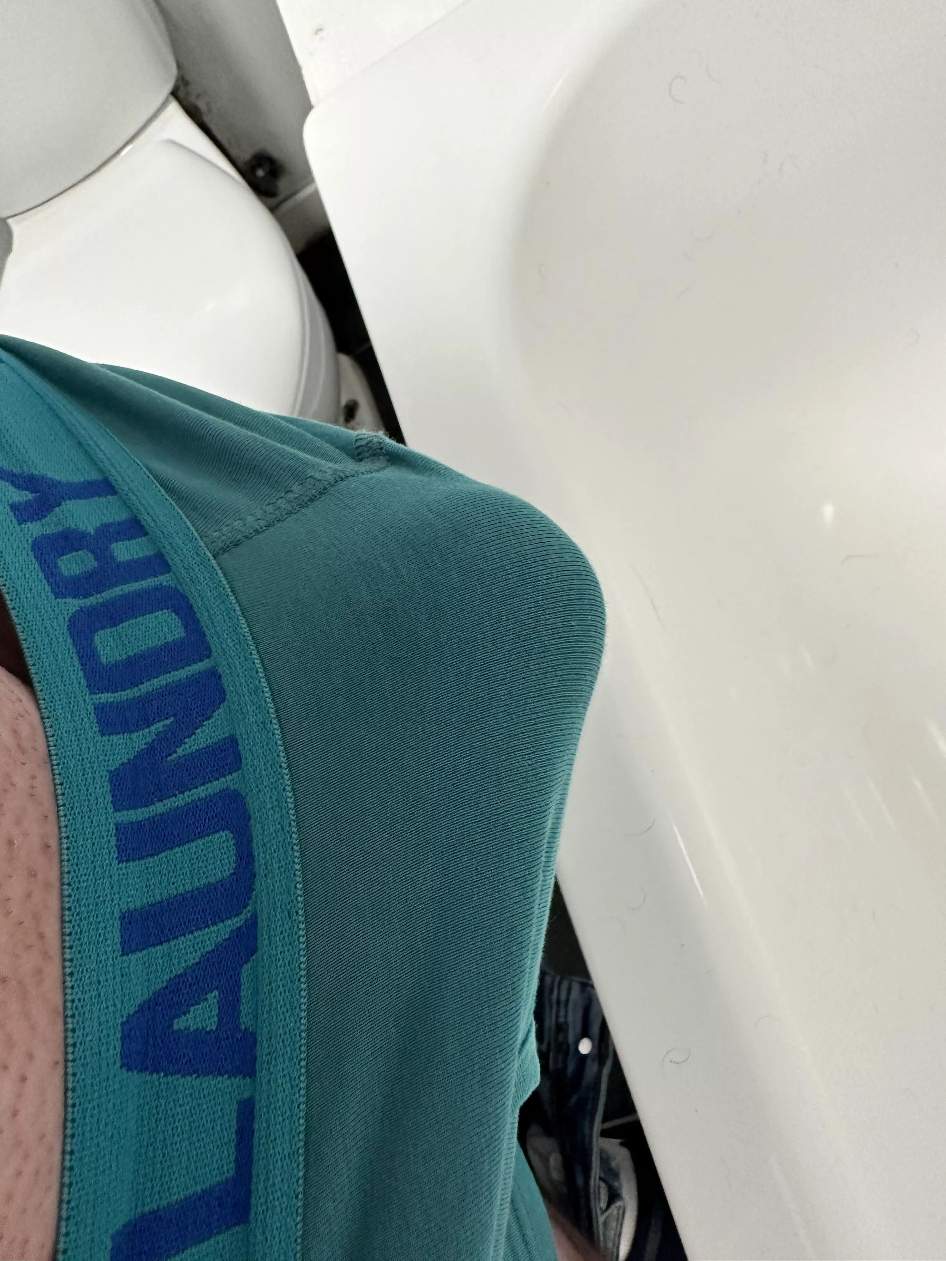 Sunday night hard dick bulging out of my boxers