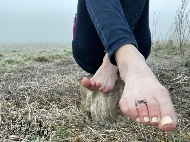 Toes in the mist, do they mystify you?
