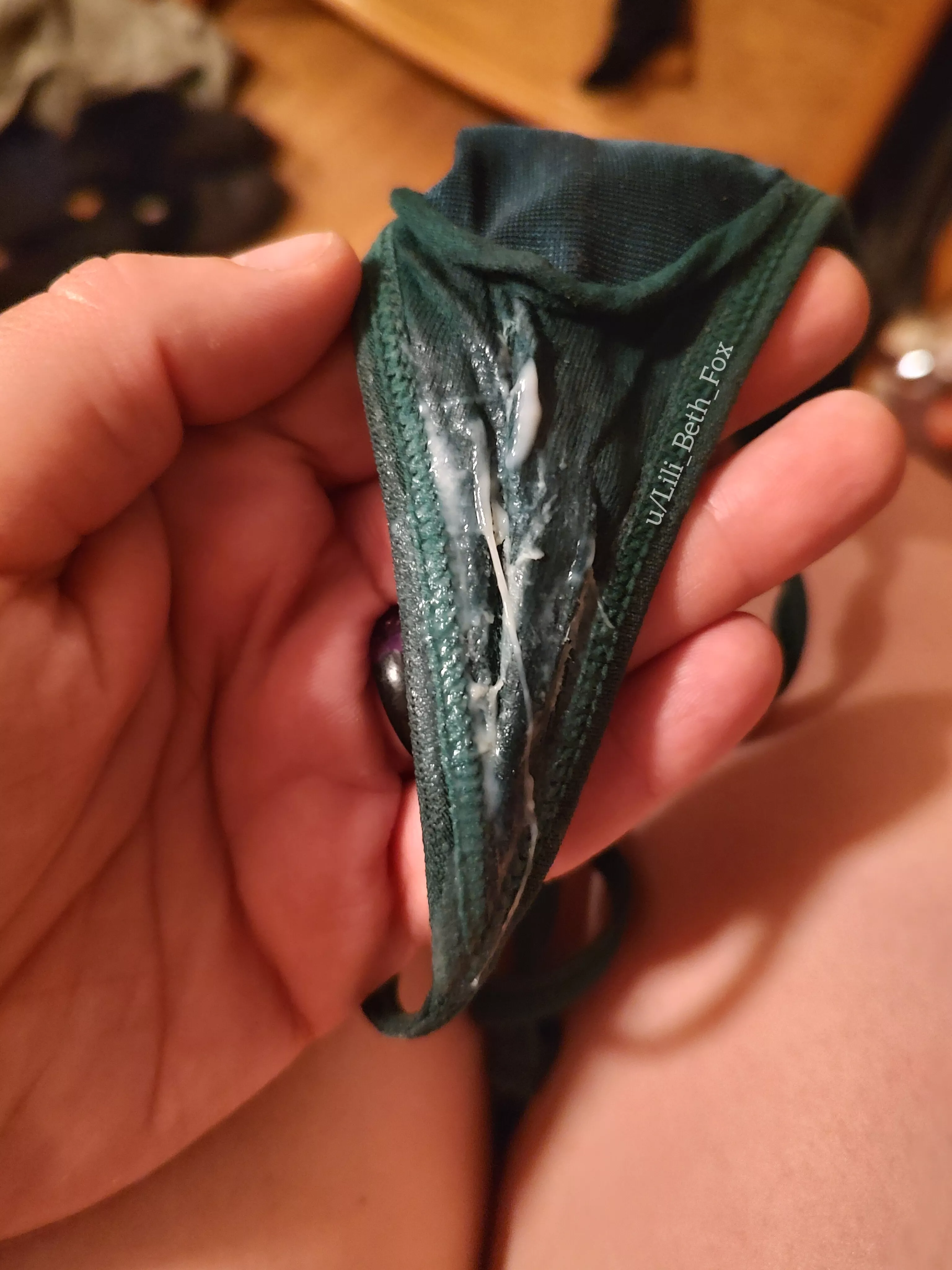 What 48hrs looks like for my panties ❤️