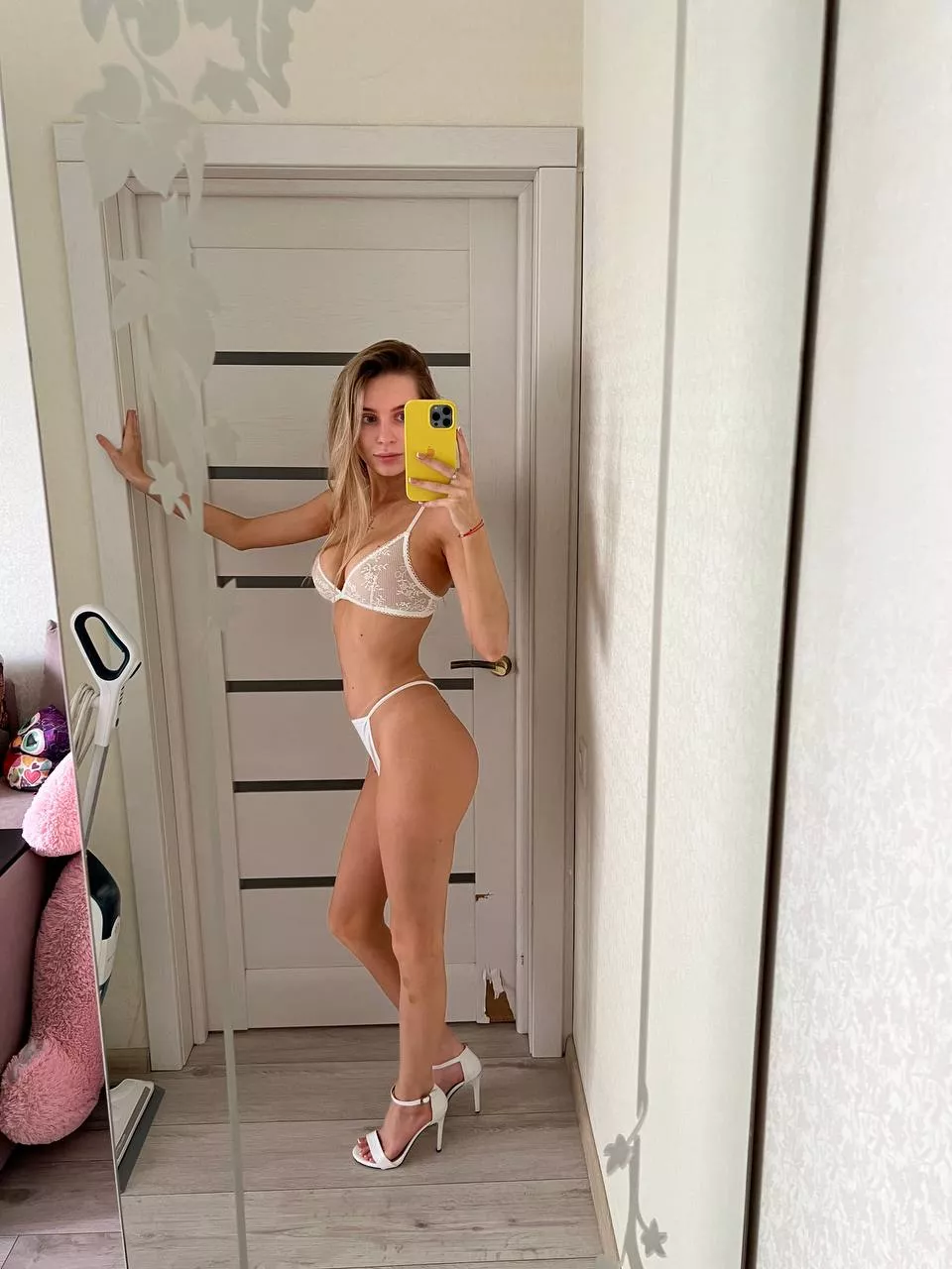 White colour fits my sexy body perfectly