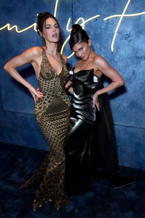 With Kendall at the Vanity Fair Oscar Party