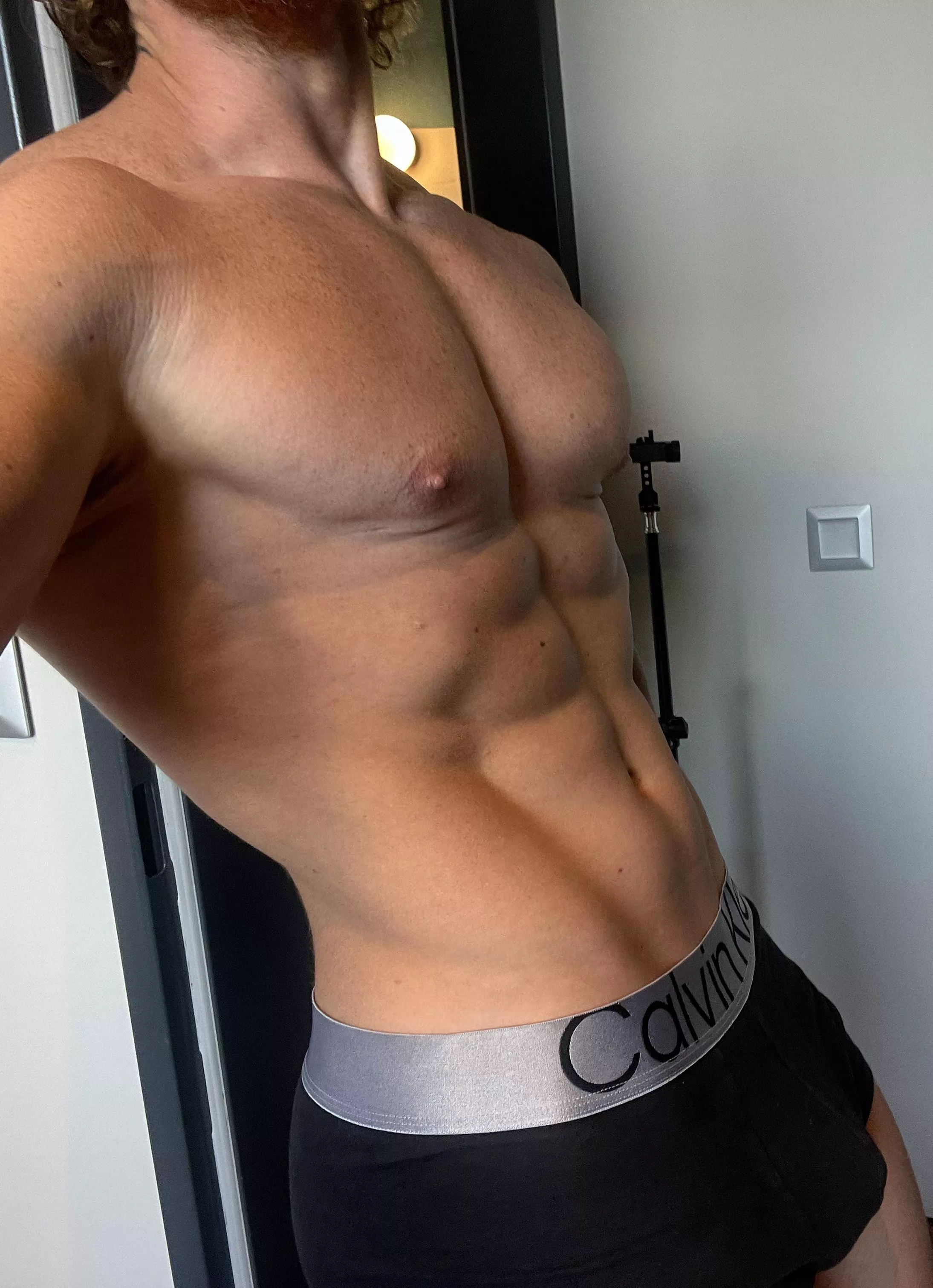 Would you prefer to rub oil or, lick cream off ?