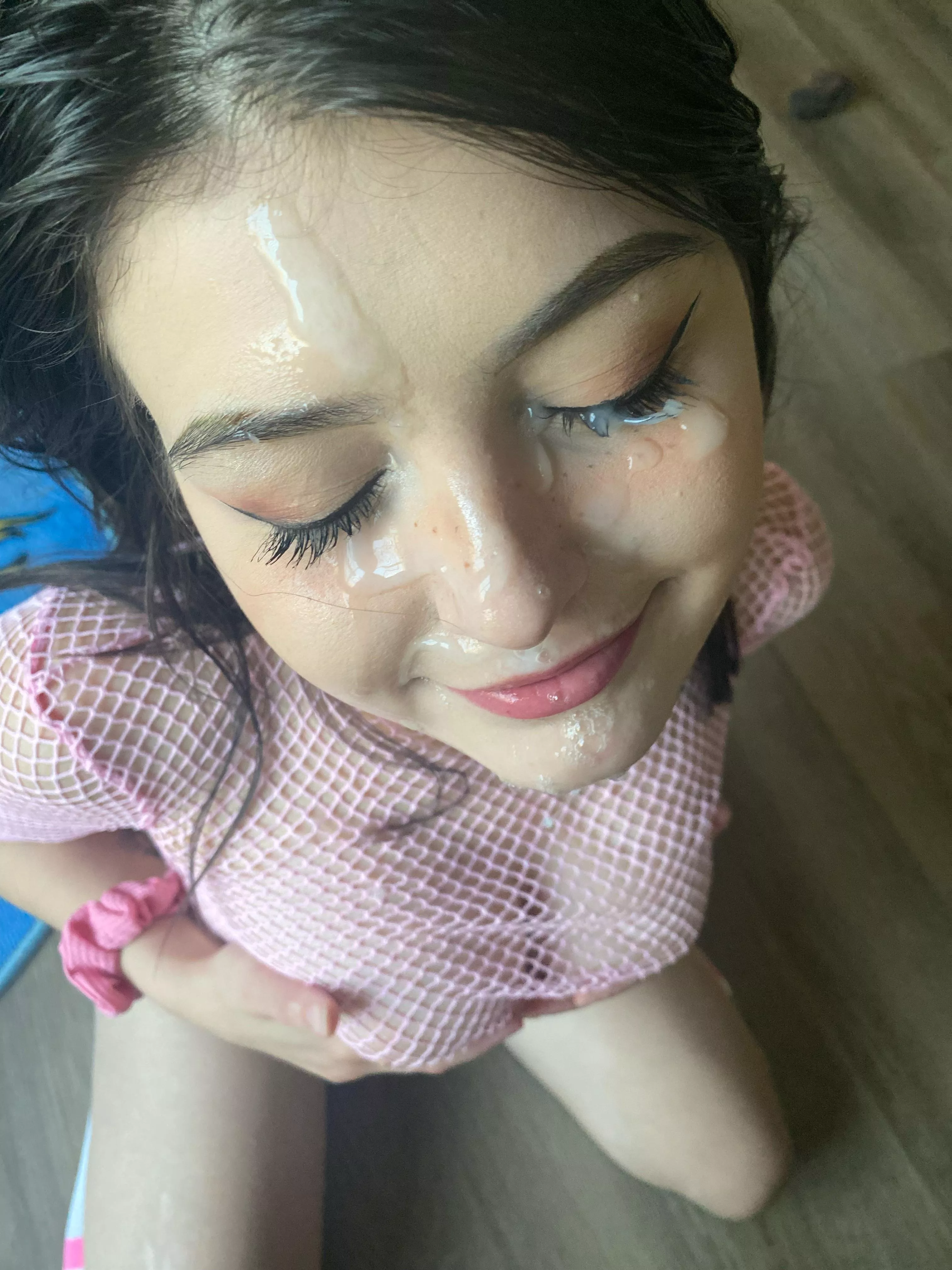 A facial a day keeps me happy !