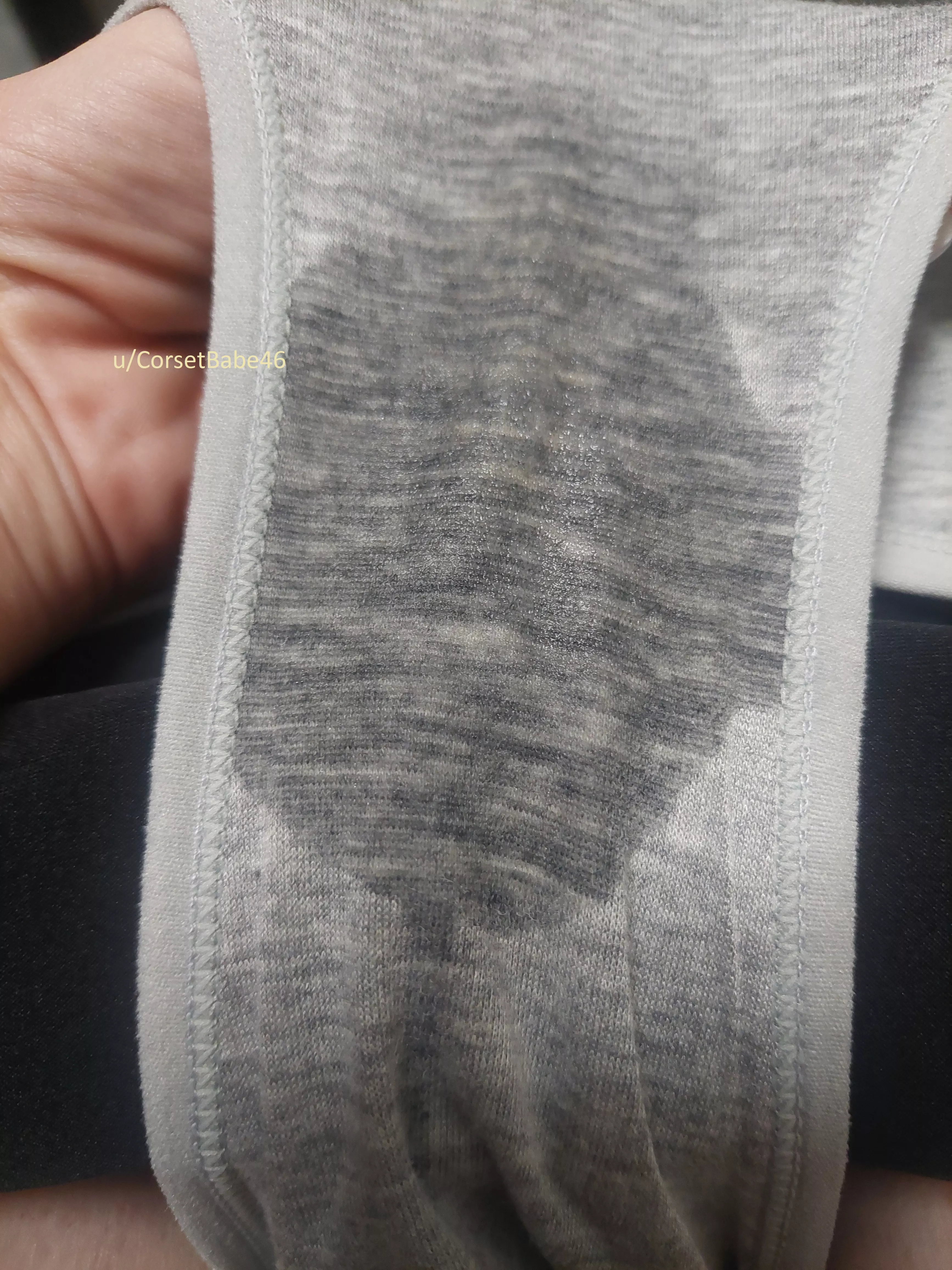 Another day at work, another soaked pair of panties!