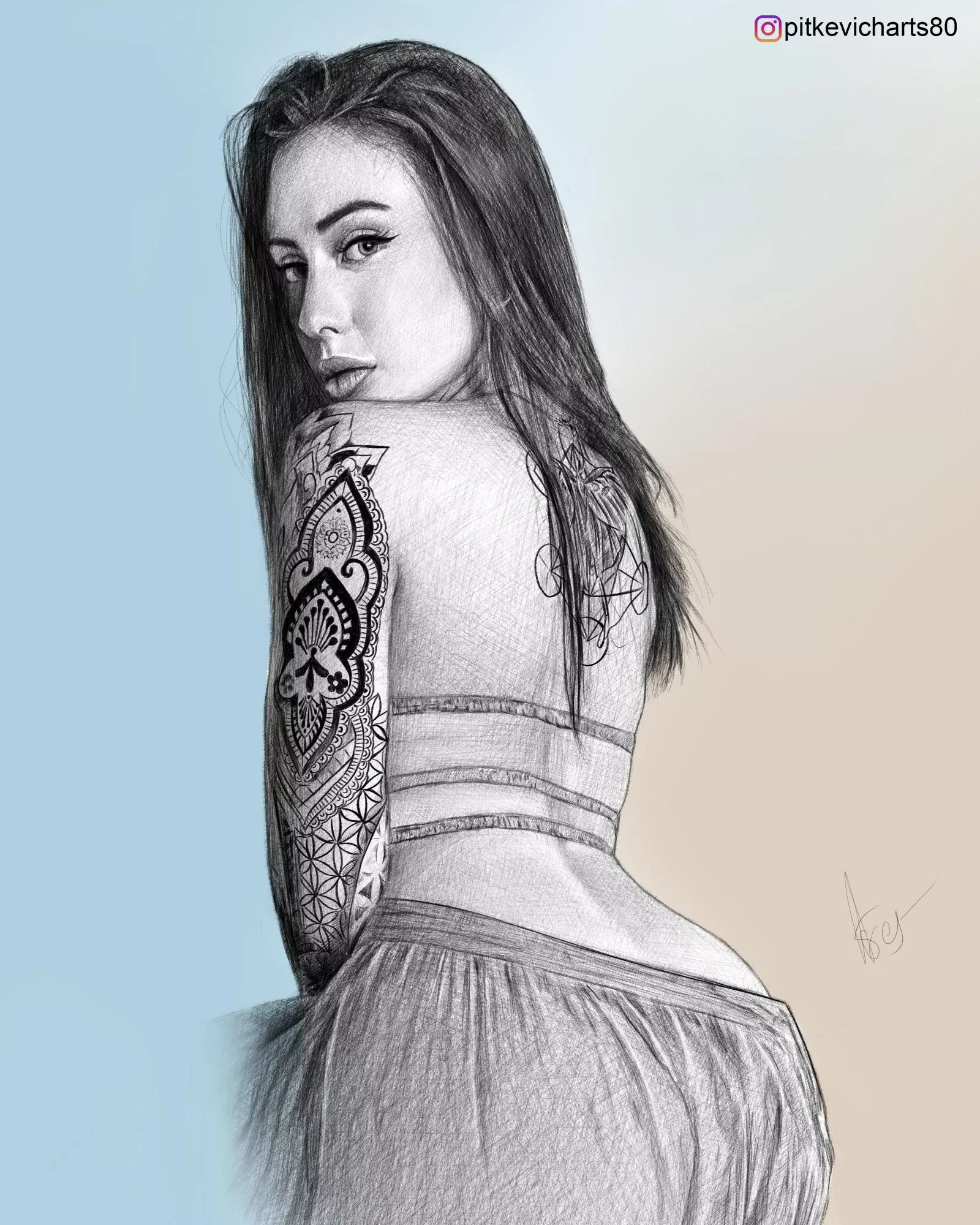 Art for model [Elise Laurenne], by (pit80) (final ver.)