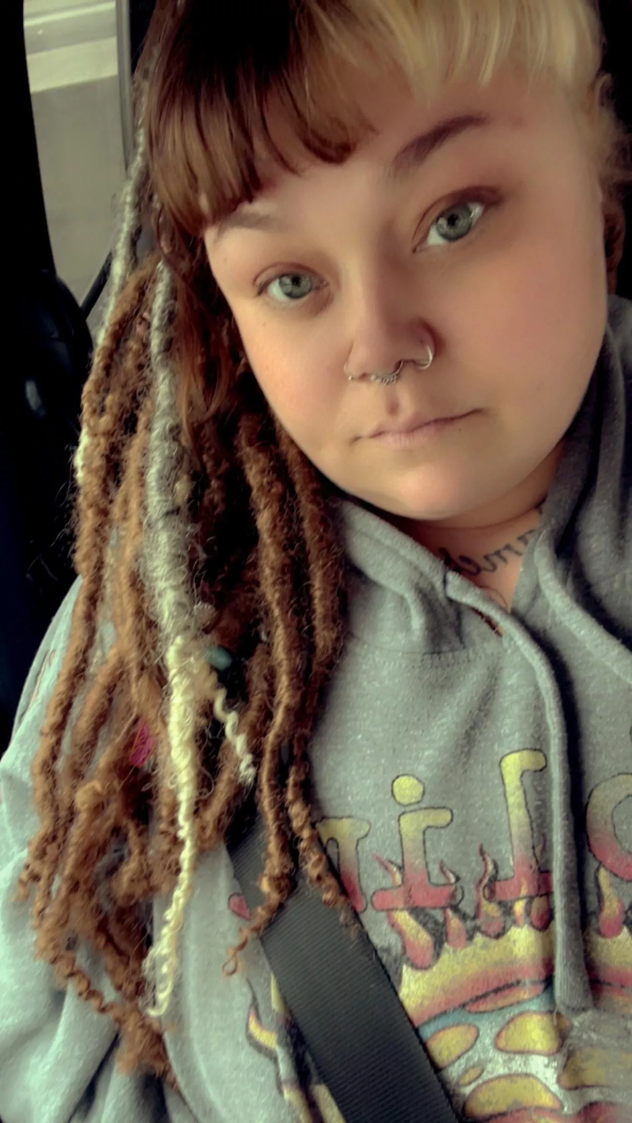 Chilly mornings in the parent drop off line