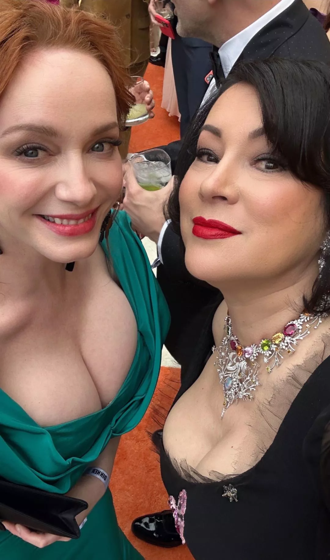 Christina Hendricks and Jennifer Tilly
