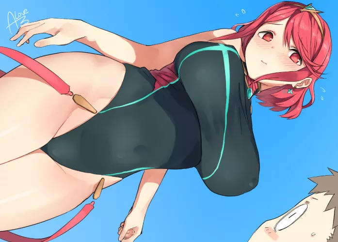 Curvy swimsuit Pyra