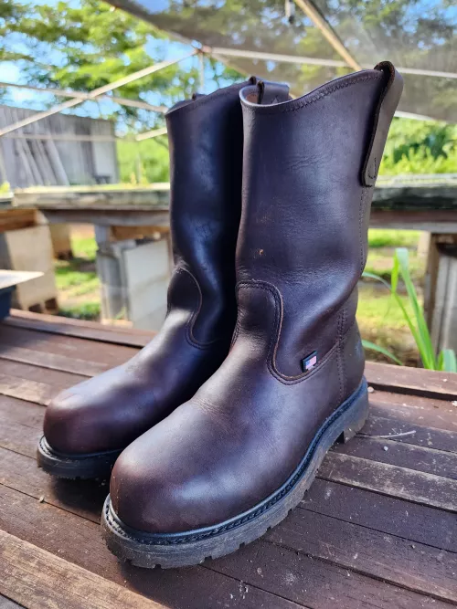 First Day Wear on Thorogoods - first time ending day with dry feet in months