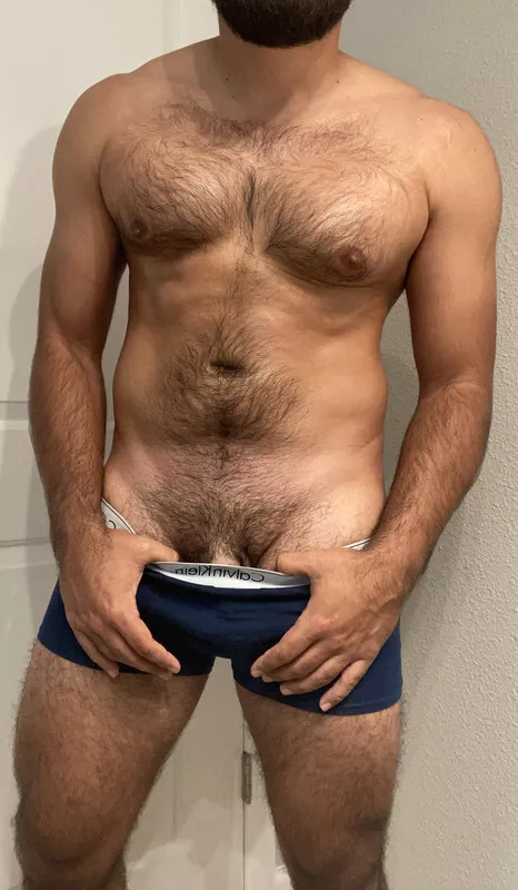 Getting ready to relax