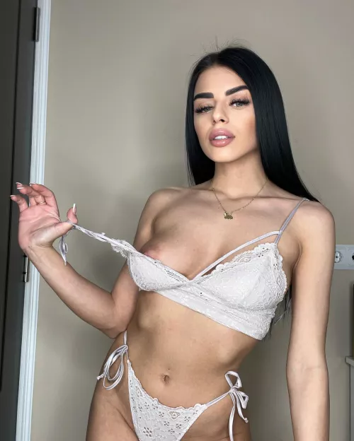 Horny girl in sexy pose