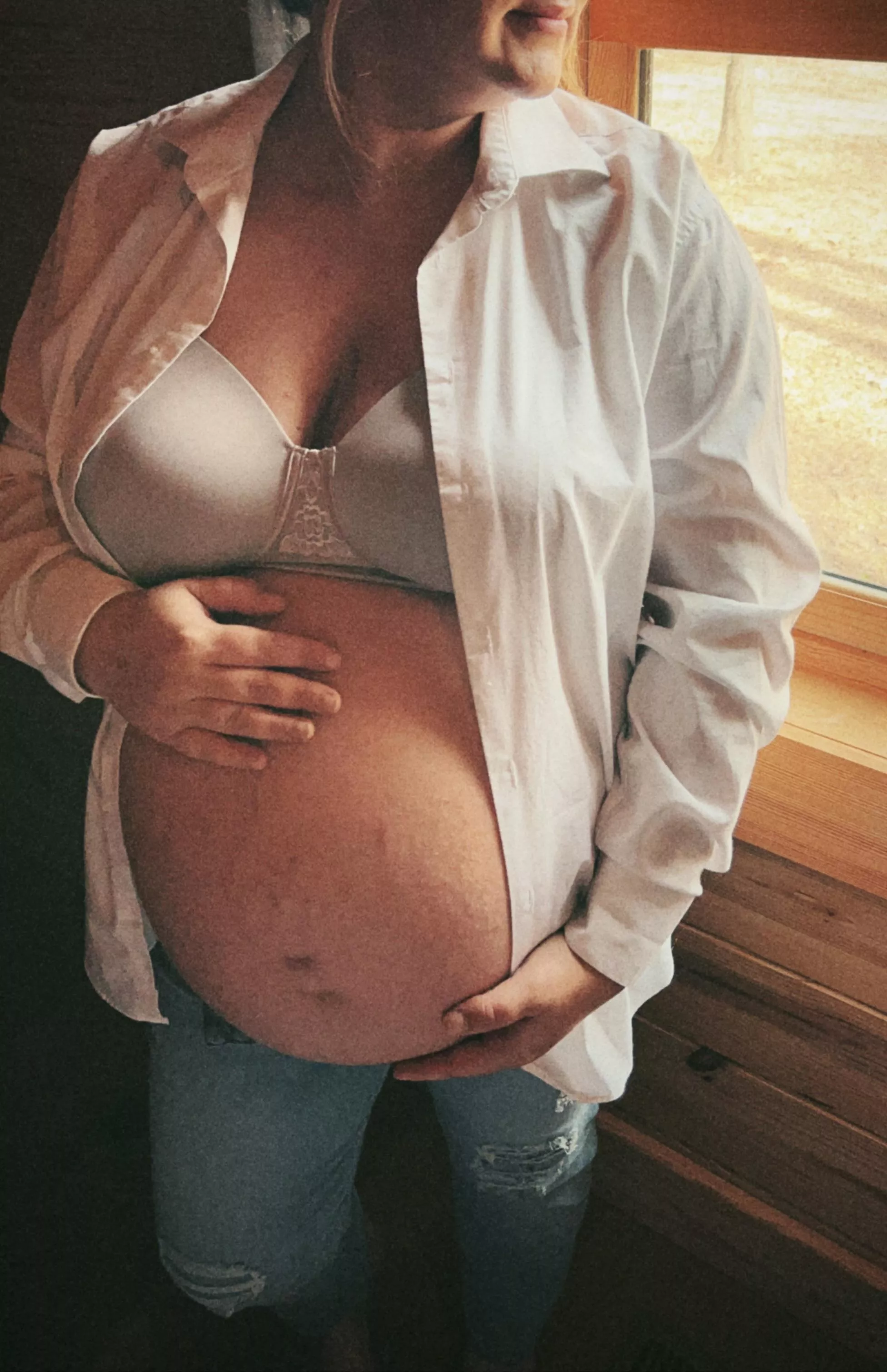 I’m just more comfortable with everything unbuttoned