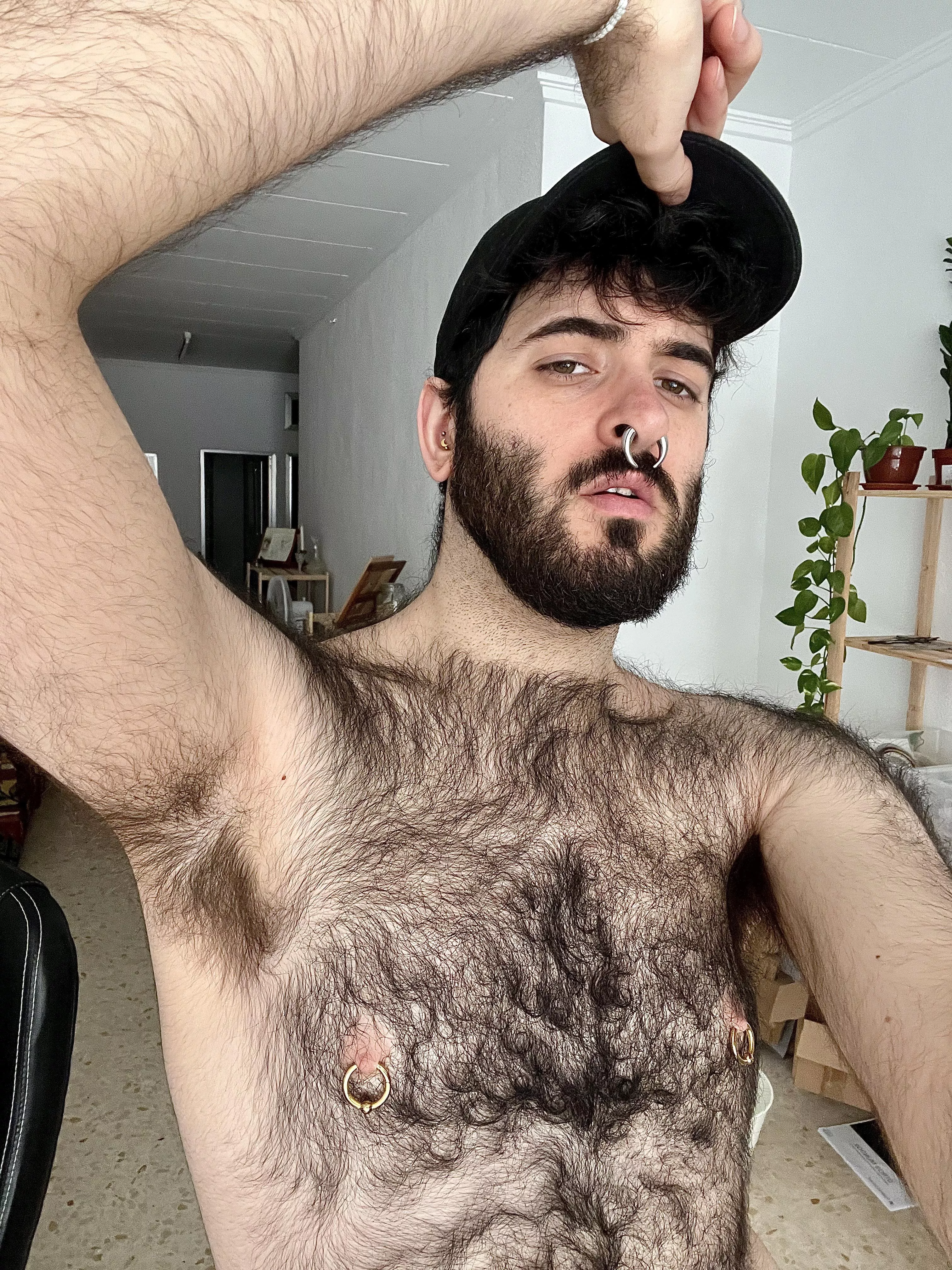 Kind of sweaty, sorry