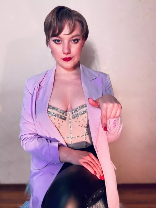 Kneel and listen to Me carefully, you will serve Me as a footrest