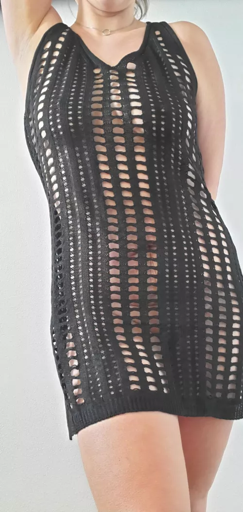 My new swimsuit cover-up! hmmm... am I missing something here?